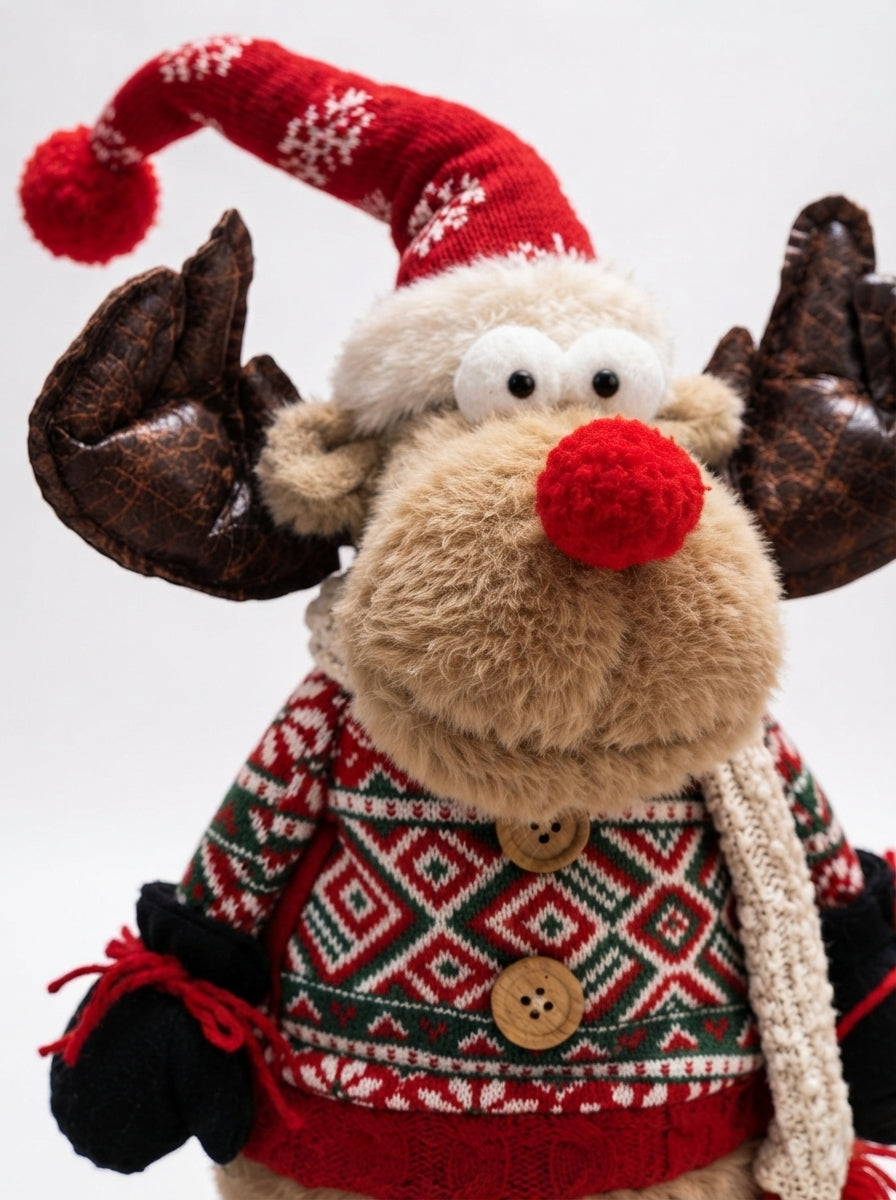 Nordic Rudolph Ayarlanabilir Dekoratif Geyik – 90 CM