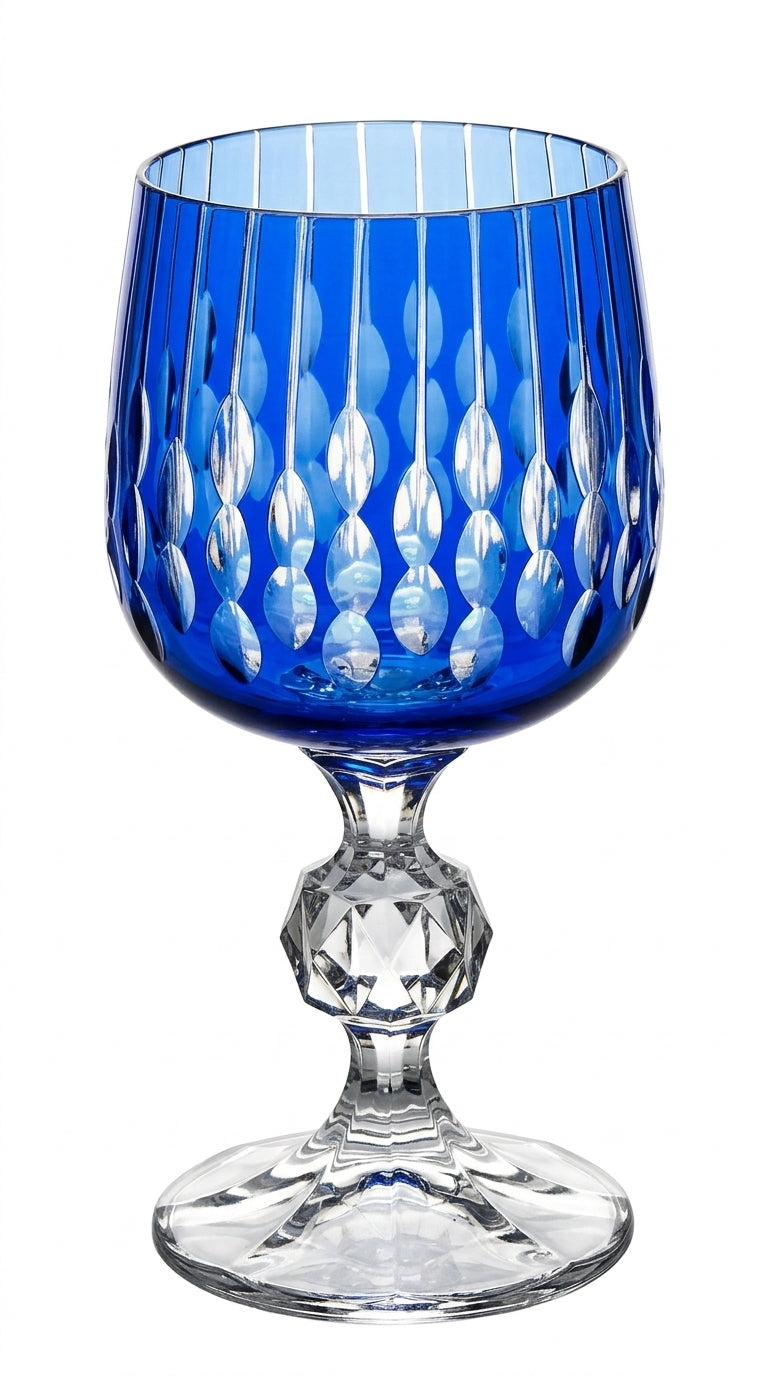 Velora Azure Kristal Kadeh