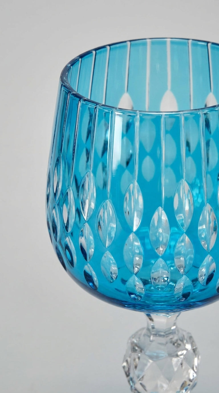 Velora Azure Kristal Kadeh