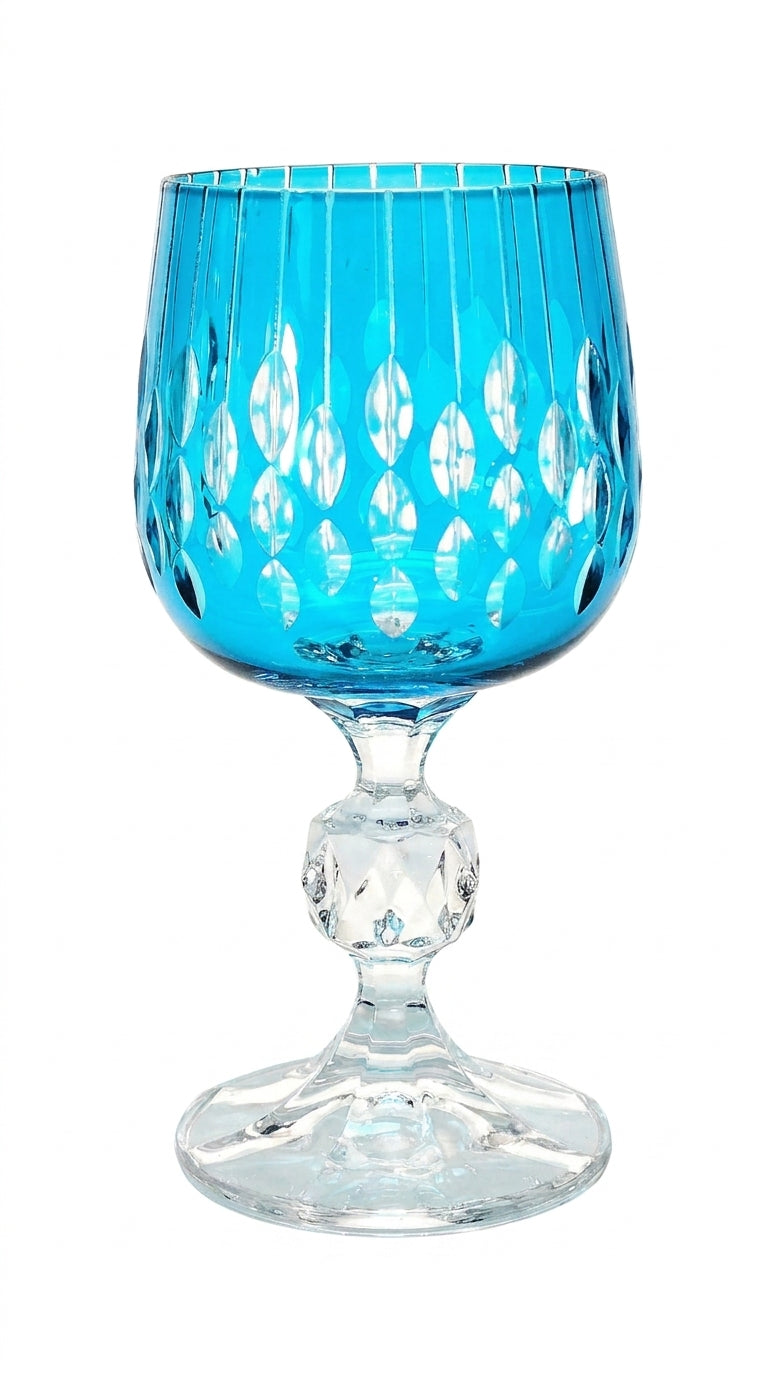 Velora Azure Kristal Kadeh