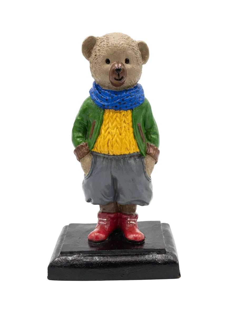 Renkli Teddy Bear Dekoratif Obje