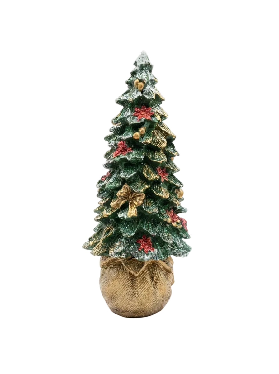 Golden Christmas El Yapımı Dekoratif Yılbaşı Ağacı
