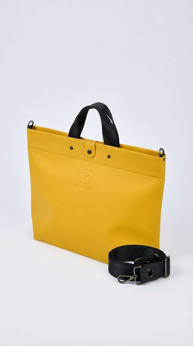 Mustard Loop Tote Bag