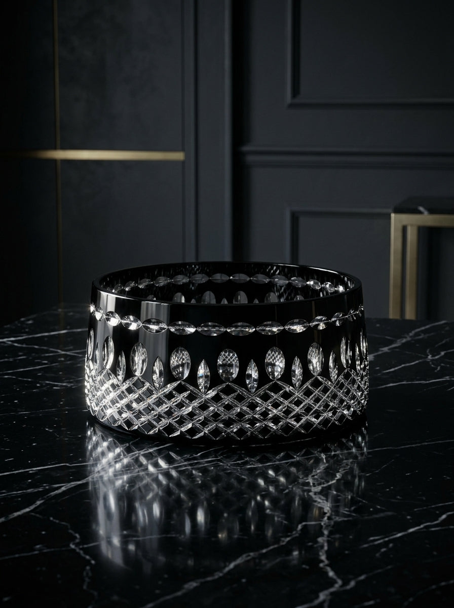 Onyx Imperial Yuvarlak Kristal Sunumluk
