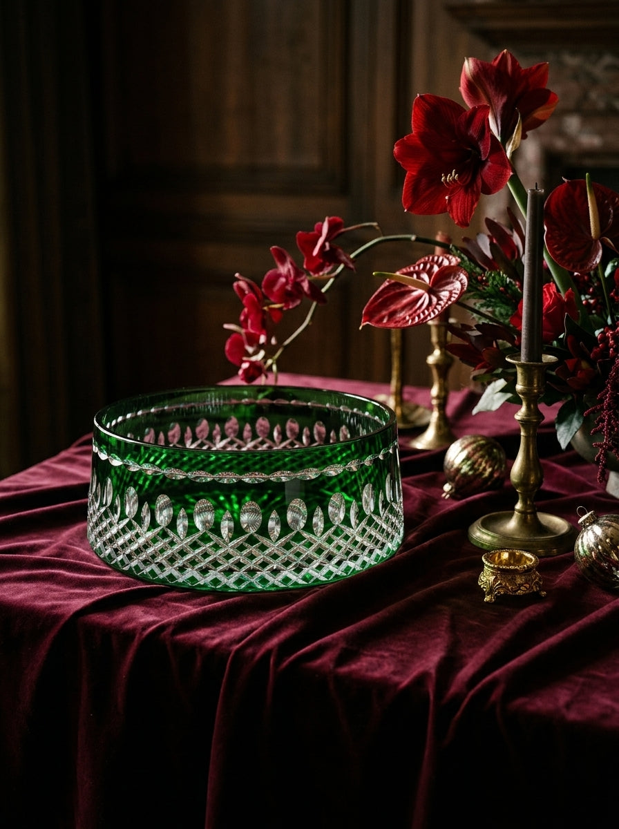 Emerald Crown Kristal Sunumluk