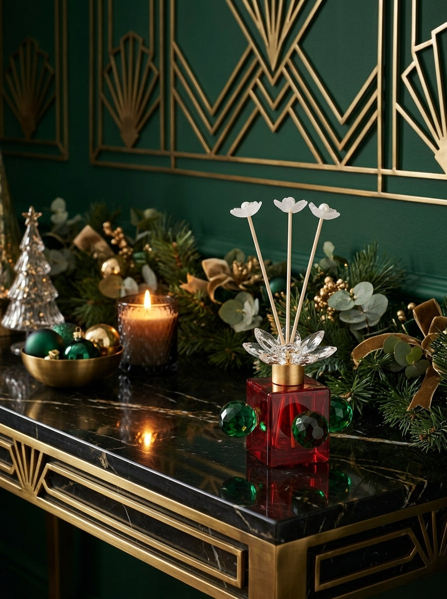 Christmas Jewel Kristal Difüzör Şişesi