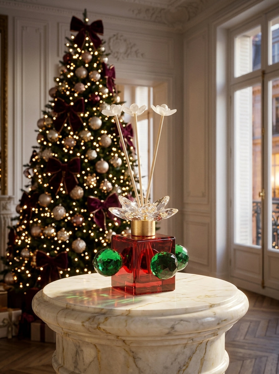 Christmas Jewel Kristal Difüzör Şişesi