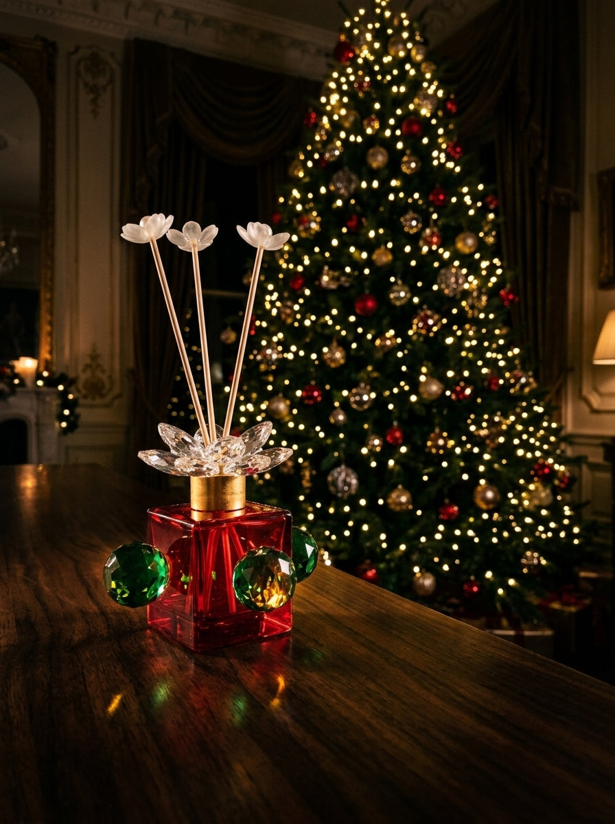 Christmas Jewel Kristal Difüzör Şişesi