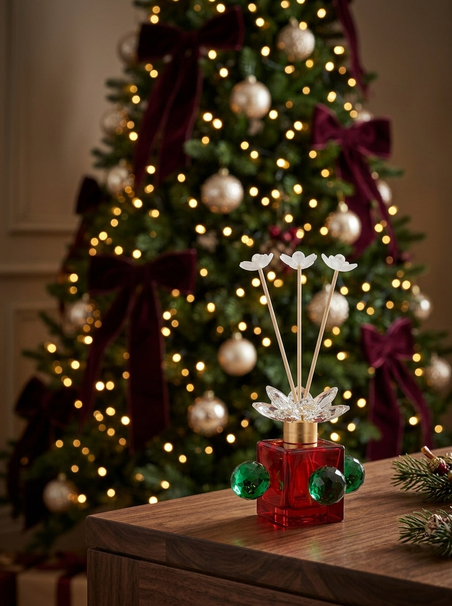 Christmas Jewel Kristal Difüzör Şişesi