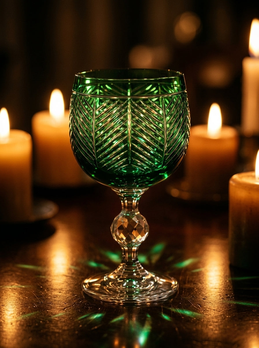Vetro Crystal Emerald Mini Kadeh 150 cc
