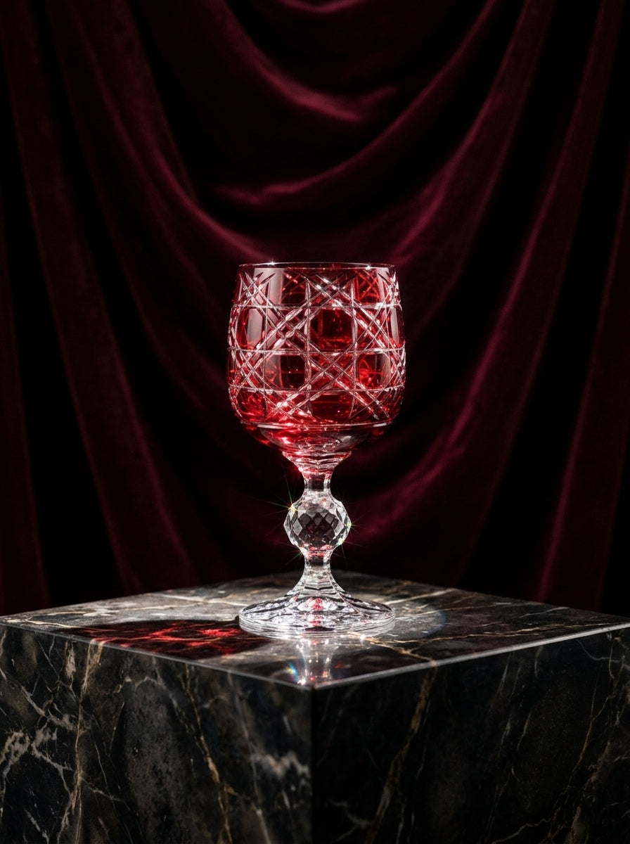 Vetro Crystal Ruby Mini Kadeh 150 cc