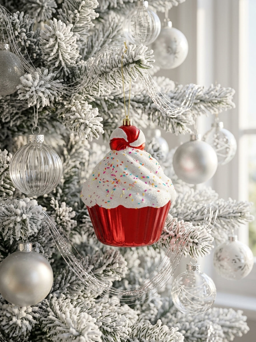 Candy Cupcake Yılbaşı Ağacı Süsü