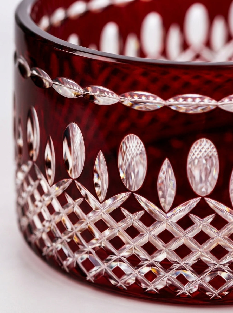 Ruby Imperial Oval Kristal Sunumluk