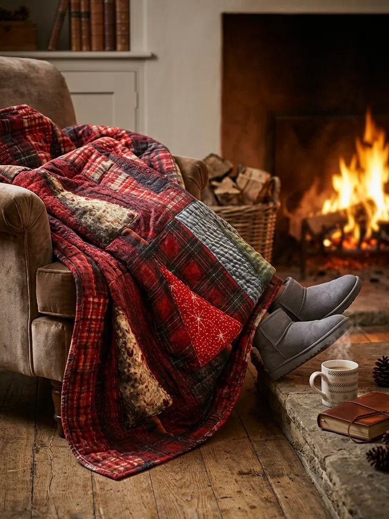 Winter Patchwork Battaniye 200 x 320 cm