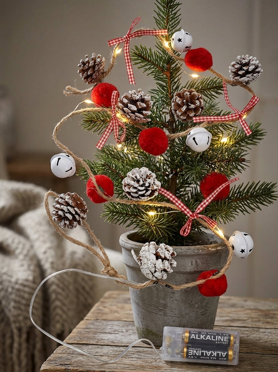 Christmas Woodland 20 LED Dekoratif Işık Zinciri