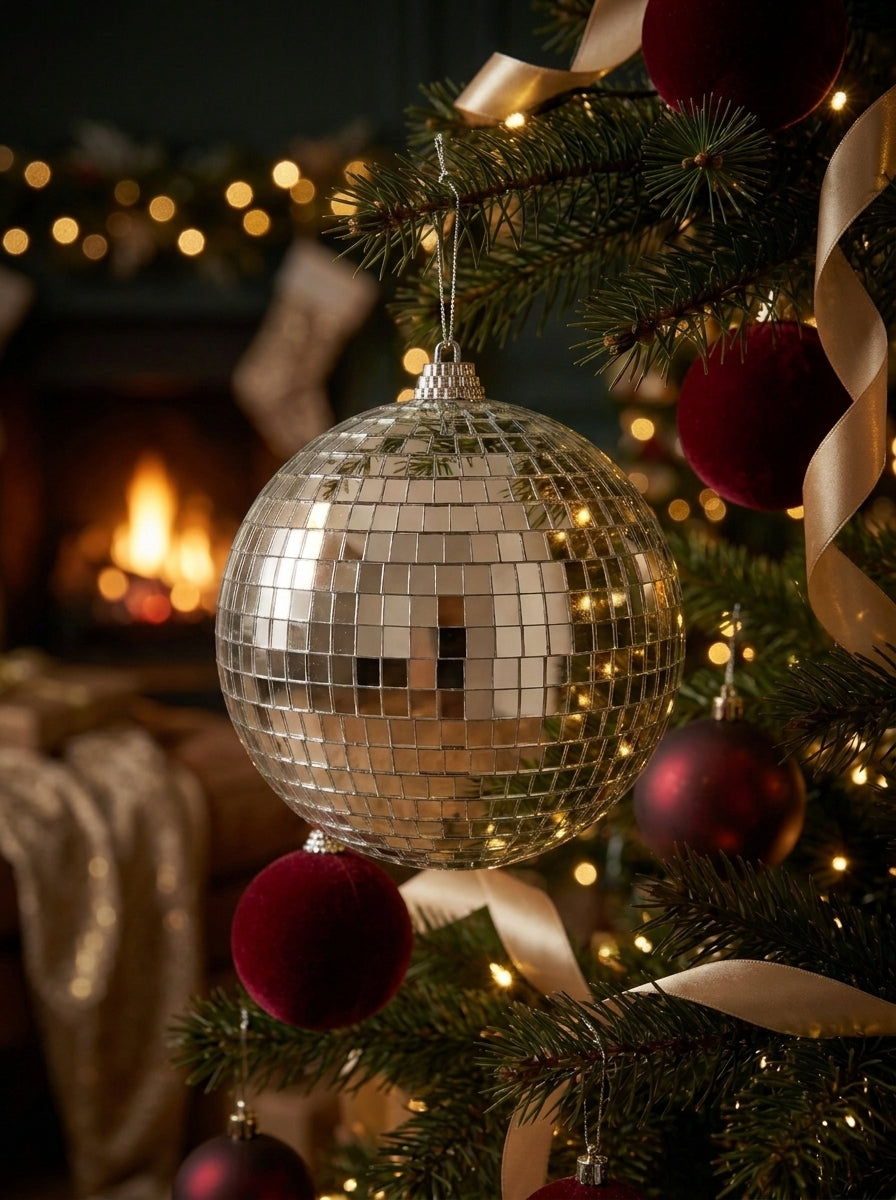 Disco Ball Yılbaşı Ağaç Süsü