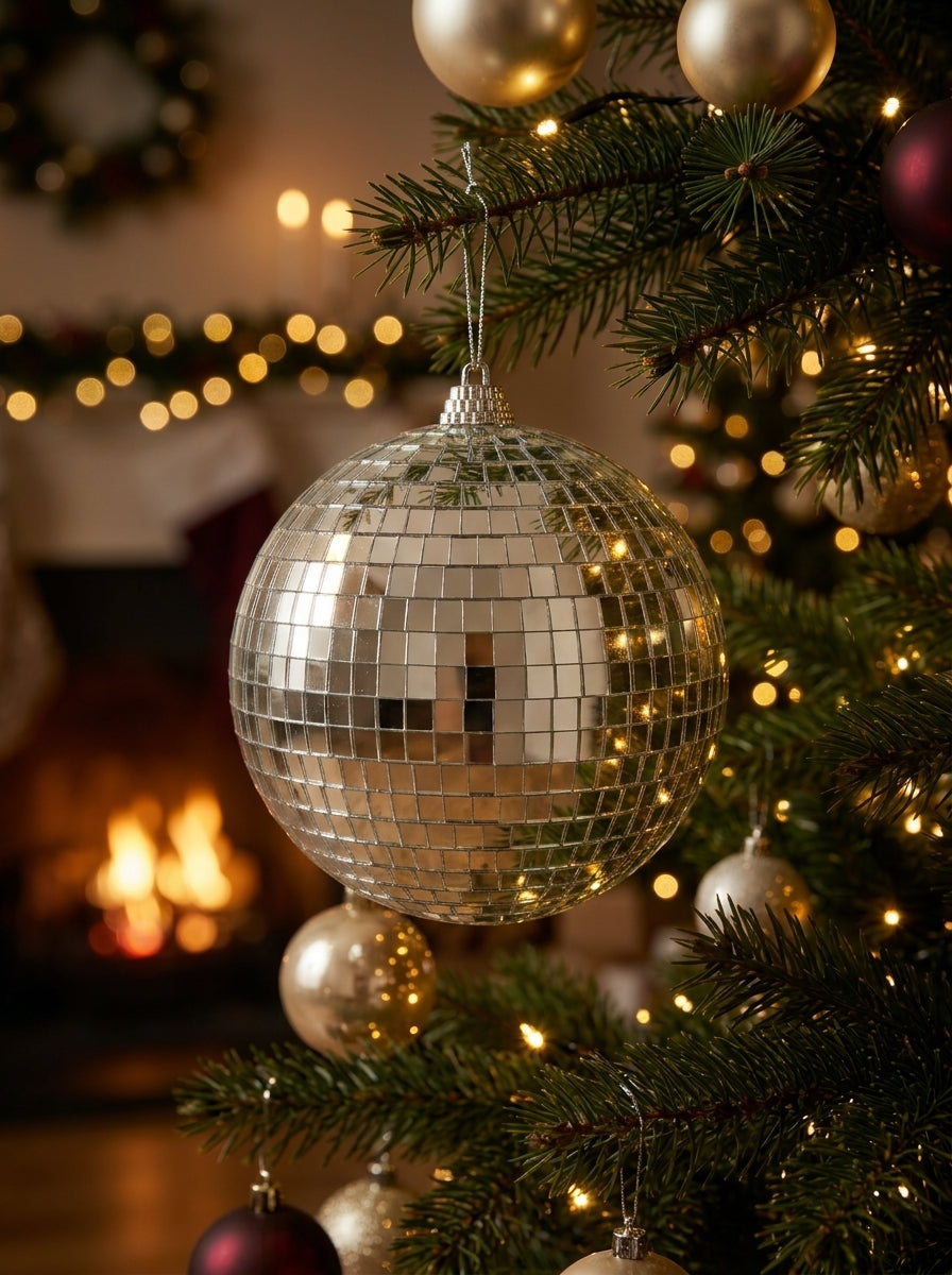 Disco Ball Yılbaşı Ağaç Süsü