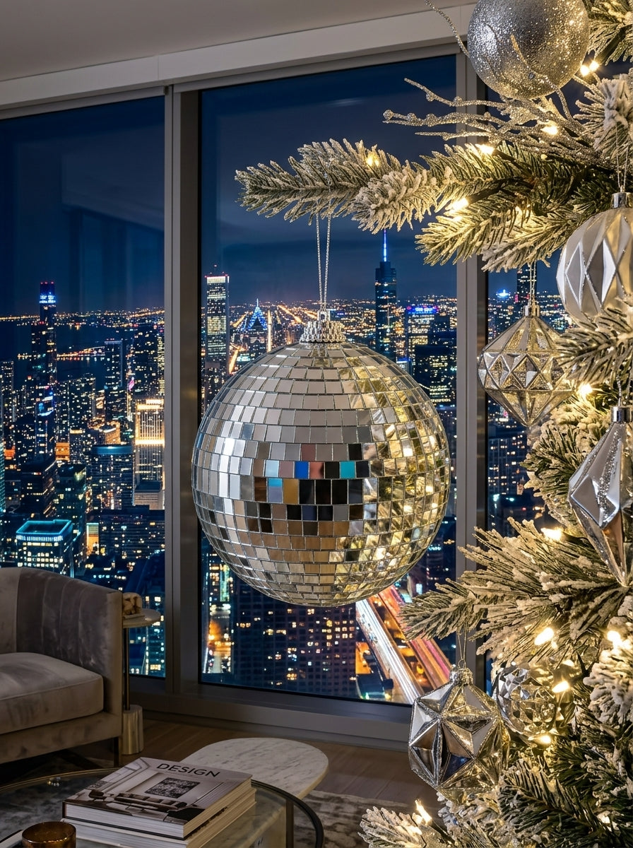 Disco Ball Yılbaşı Ağaç Süsü