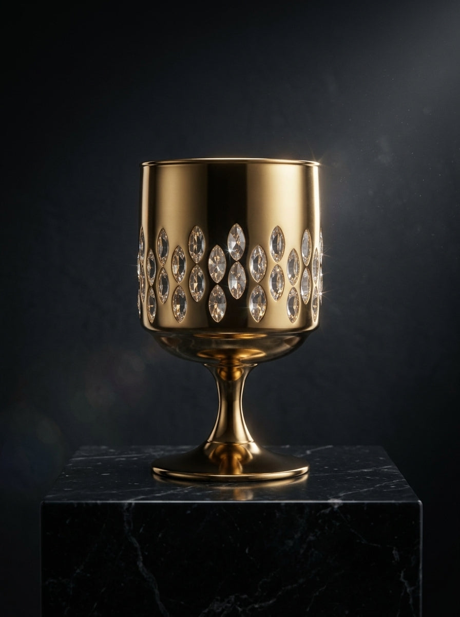 Eclat Nova Gold Kristal Kadeh 270 cc