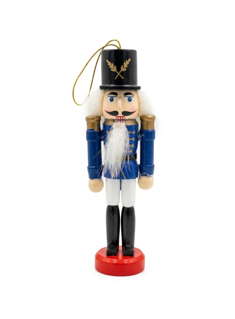 Royal Blue Kurşun Asker Yılbaşı Ağacı Süsü