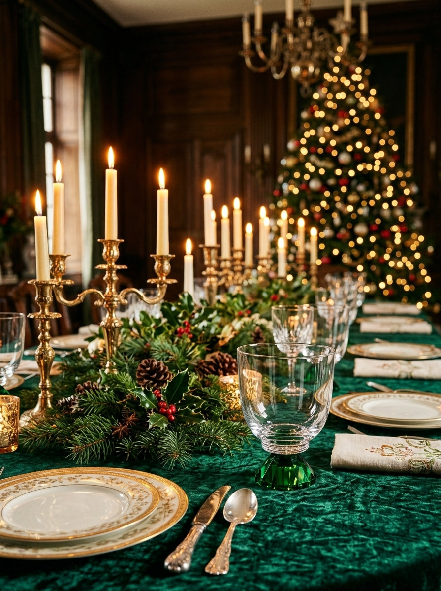 Emerald Lumi Step – Christmas Crystal Glass
