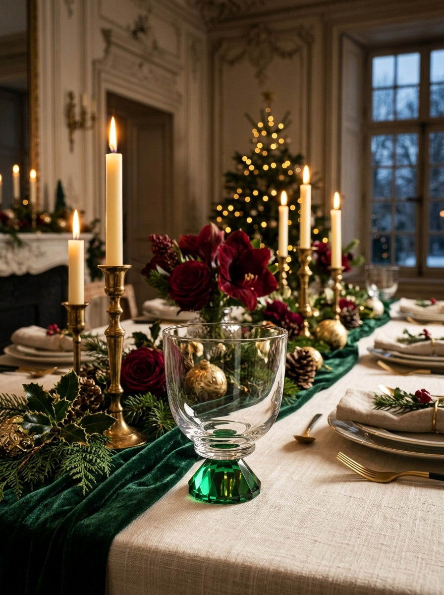 Emerald Lumi Step – Christmas Crystal Glass