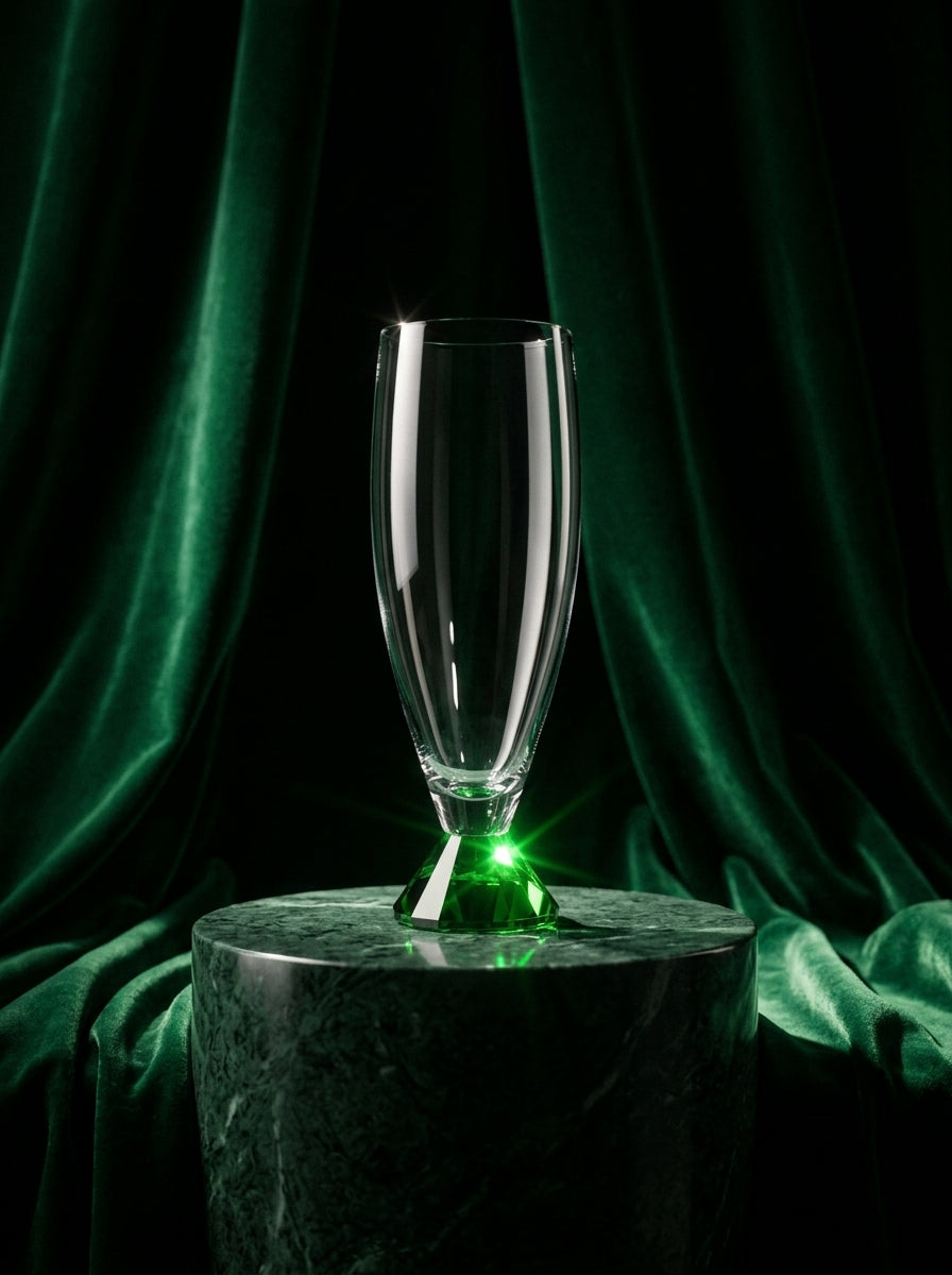 Lumi Emerald Flüt Şampanya Kadehi 210 cc