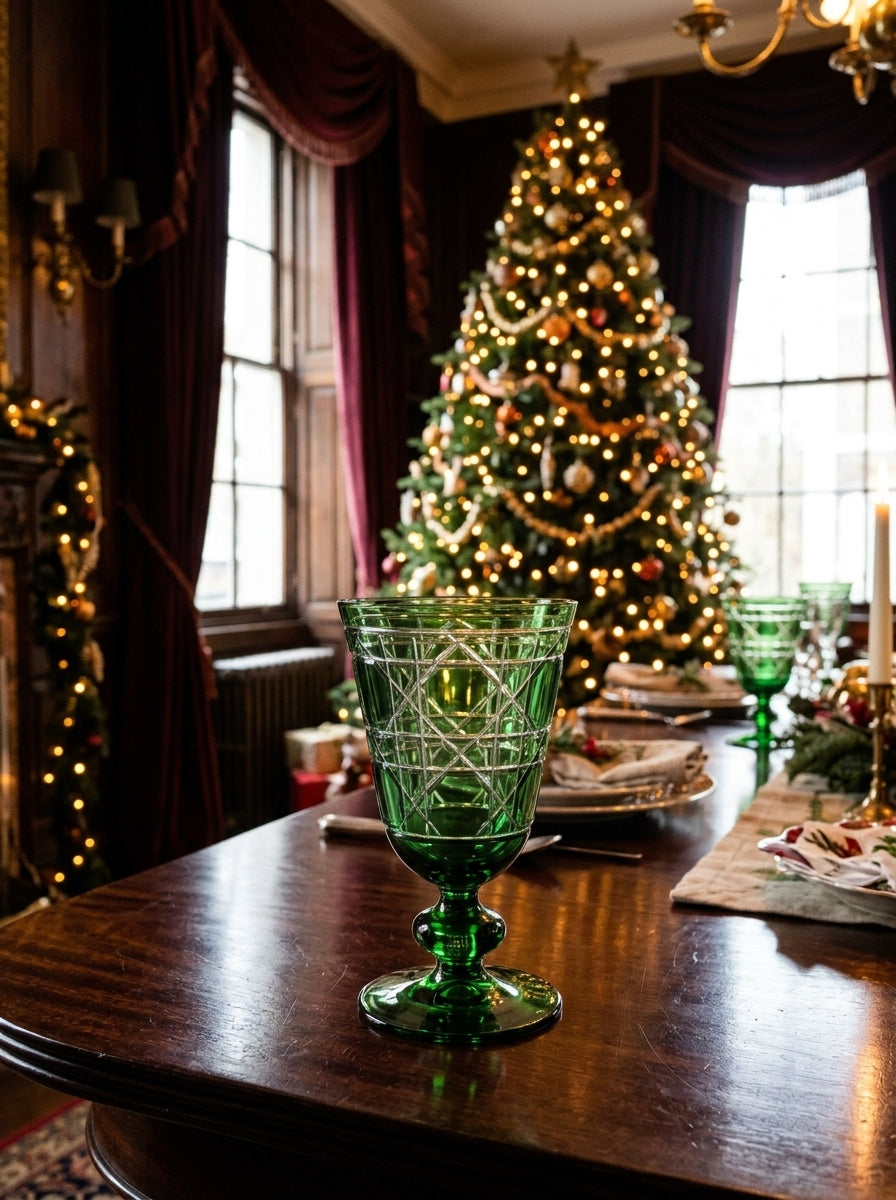 Vetro Christmas Emerald Kristal Kadeh