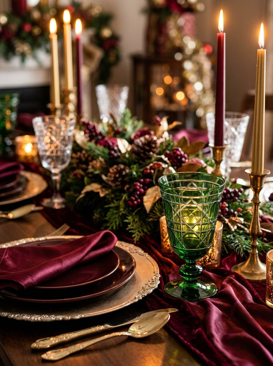 Vetro Christmas Emerald Kristal Kadeh