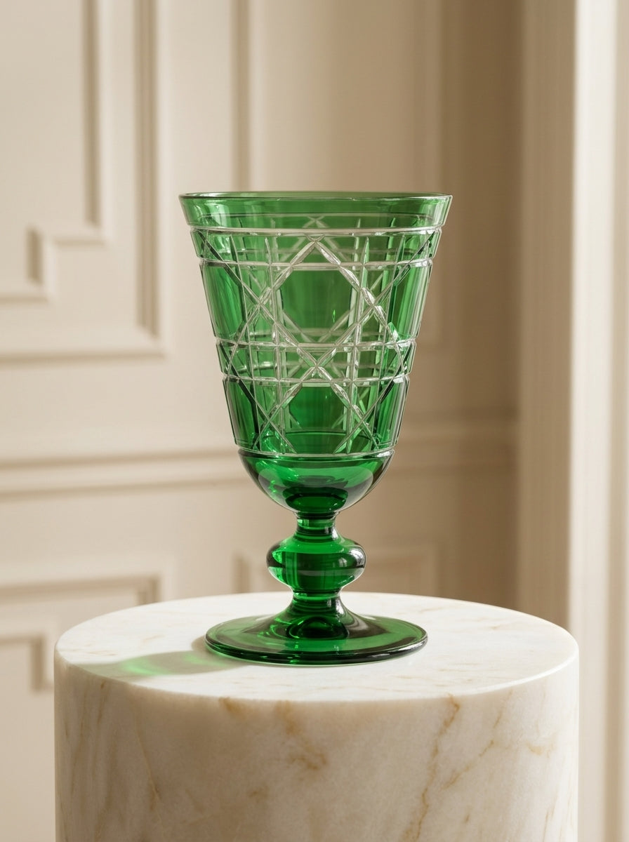 Vetro Christmas Emerald Kristal Kadeh