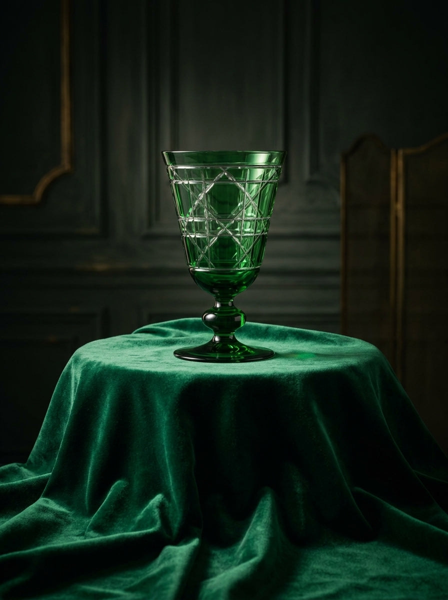 Vetro Christmas Emerald Kristal Kadeh