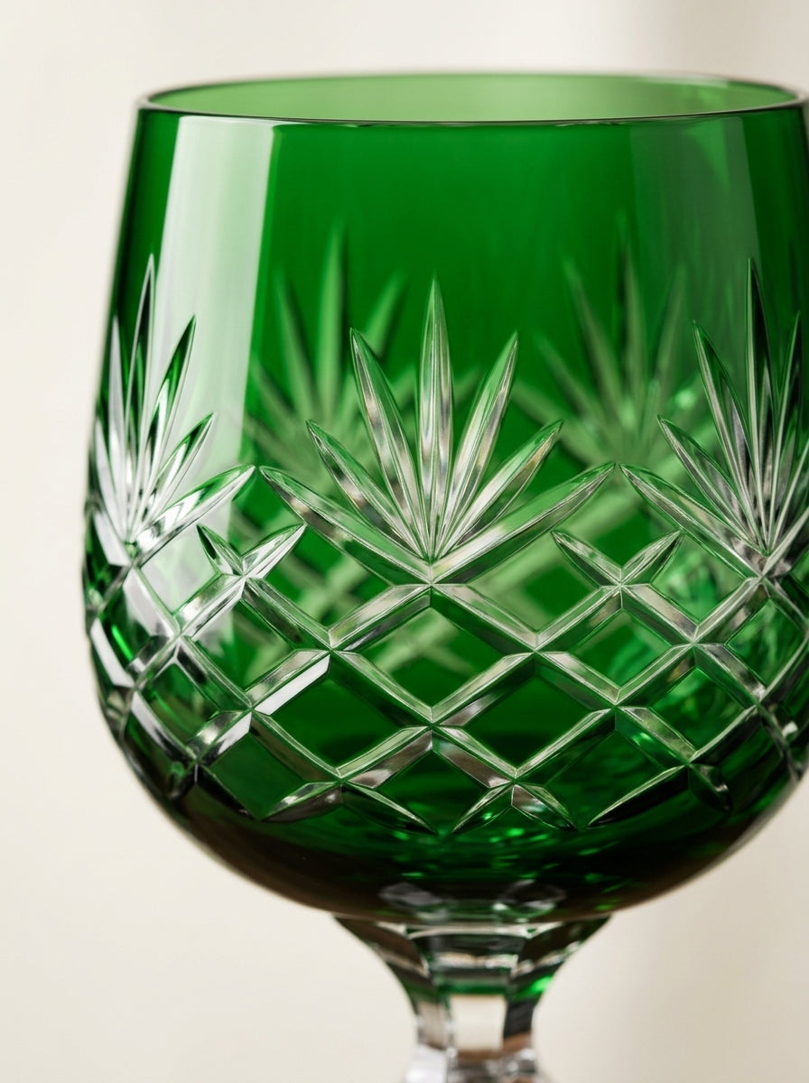 Eclat Christmas Emerald Kristal Kahve Yanı Su Bardağı