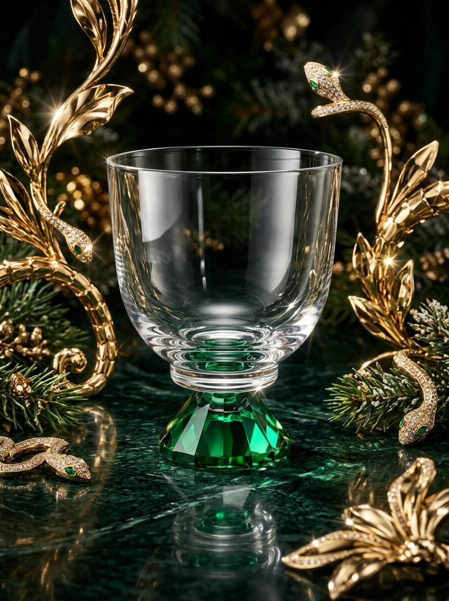 Emerald Lumi Step – Christmas Crystal Glass