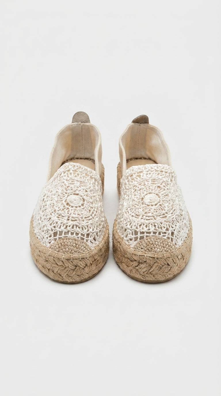 Lune Örgü Espadril