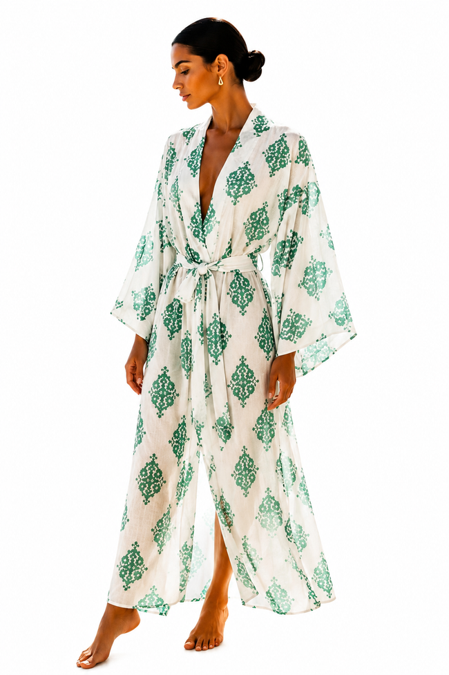 MISKA Verde Kimono