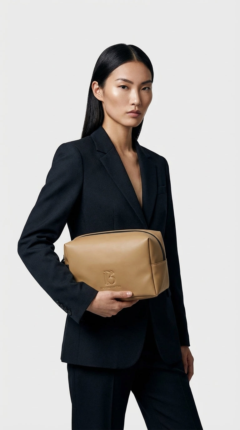 Camel Core Grooming Case