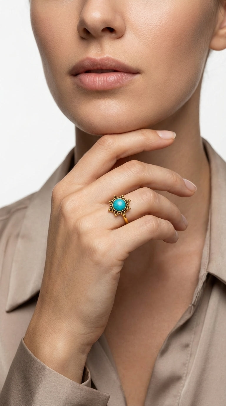 Nomad Azure Ring