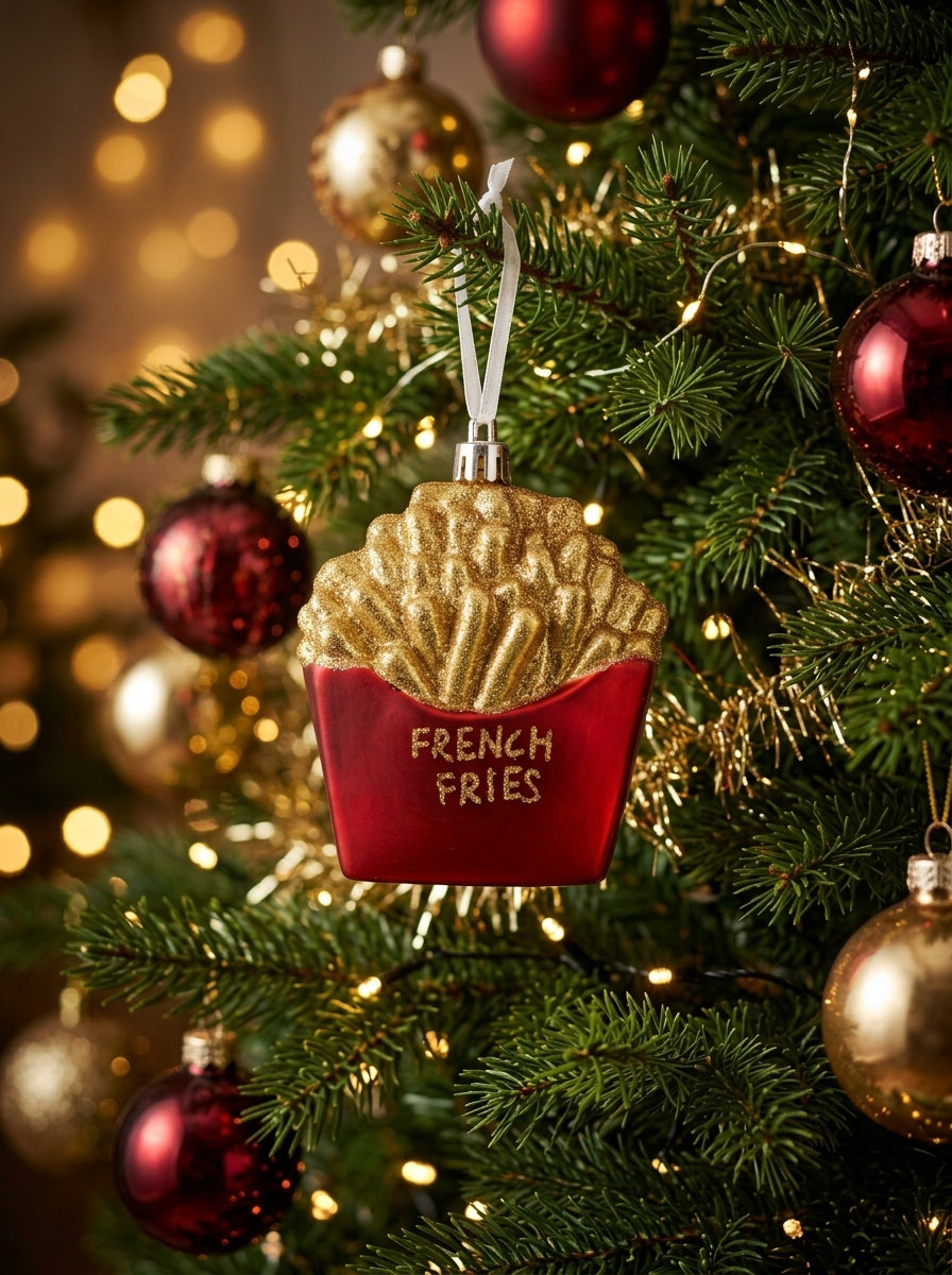 Golden Fries Yılbaşı Ağacı Süsü