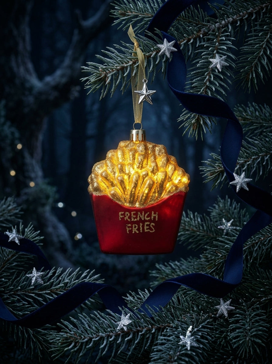 Golden Fries Yılbaşı Ağacı Süsü