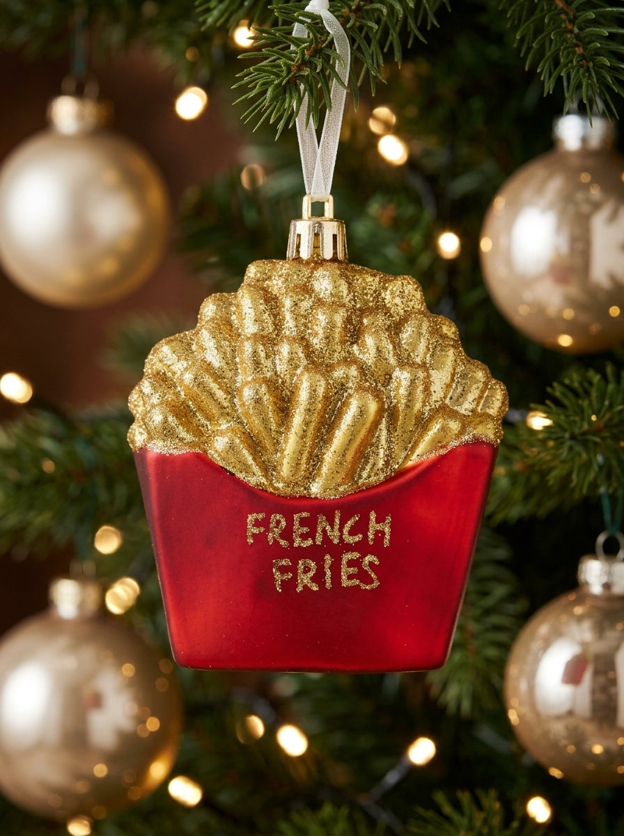 Golden Fries Yılbaşı Ağacı Süsü