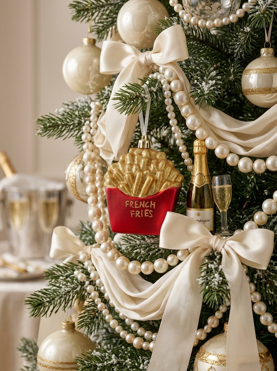 Golden Fries Yılbaşı Ağacı Süsü