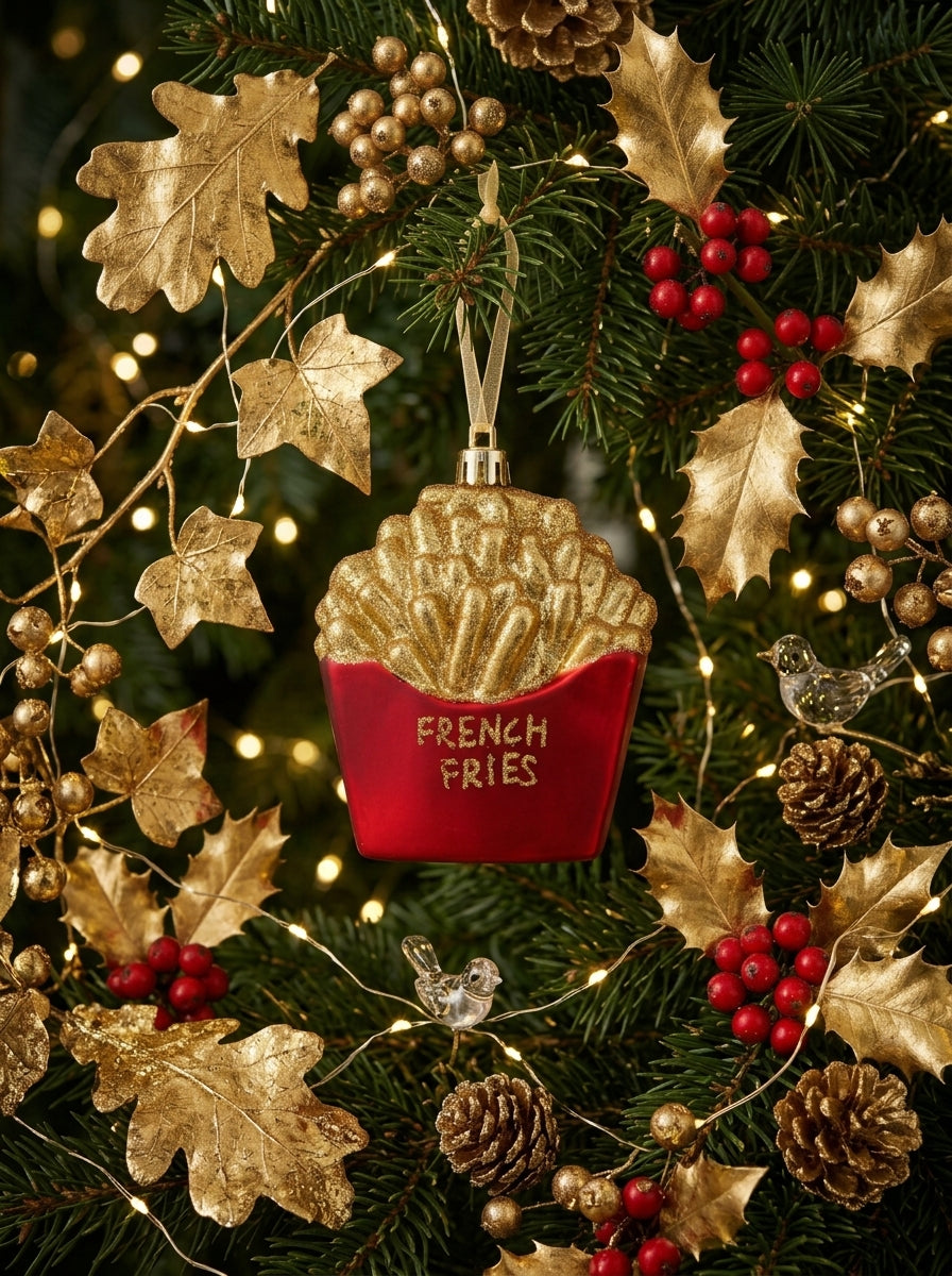 Golden Fries Yılbaşı Ağacı Süsü