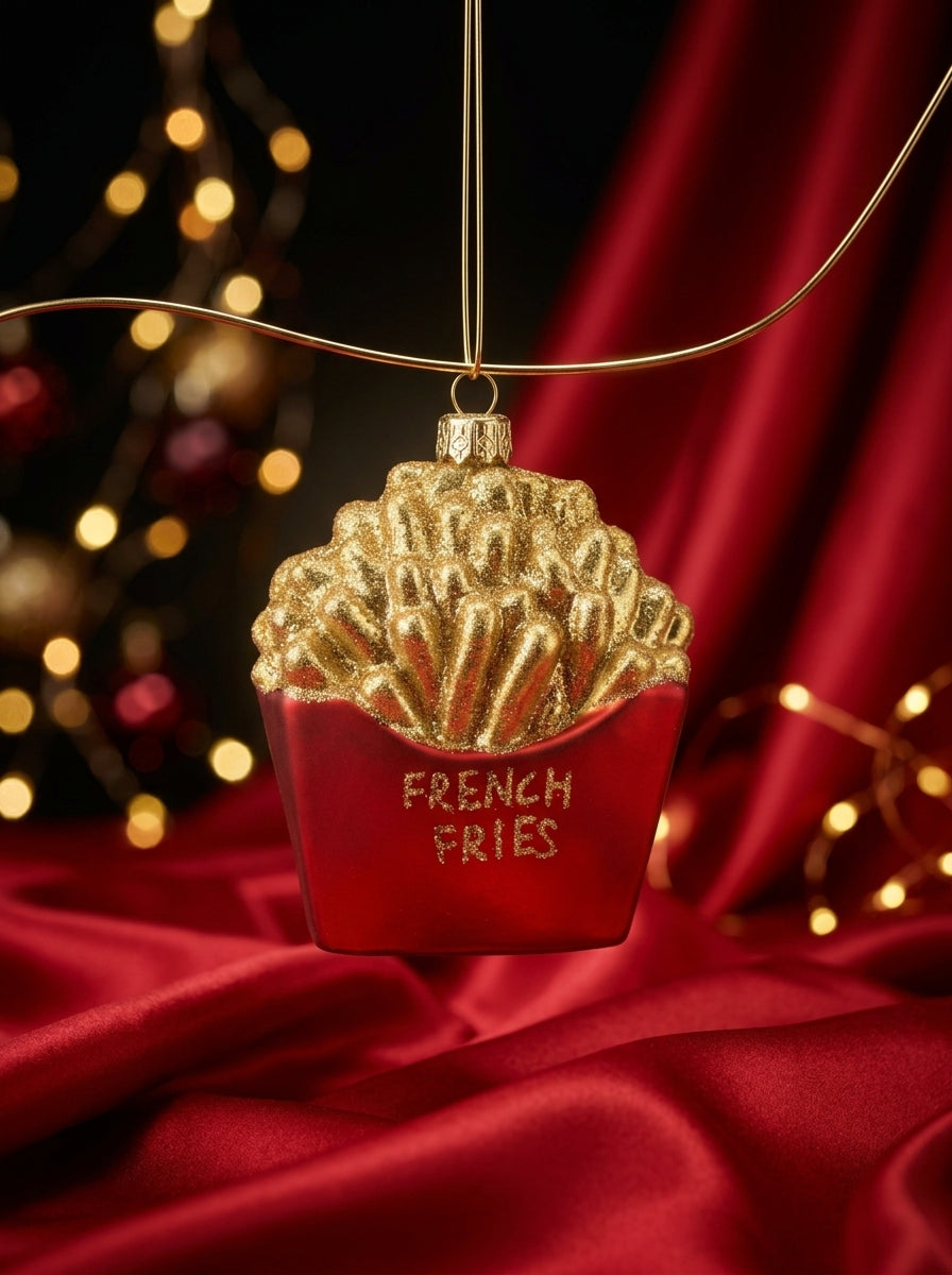 Golden Fries Yılbaşı Ağacı Süsü