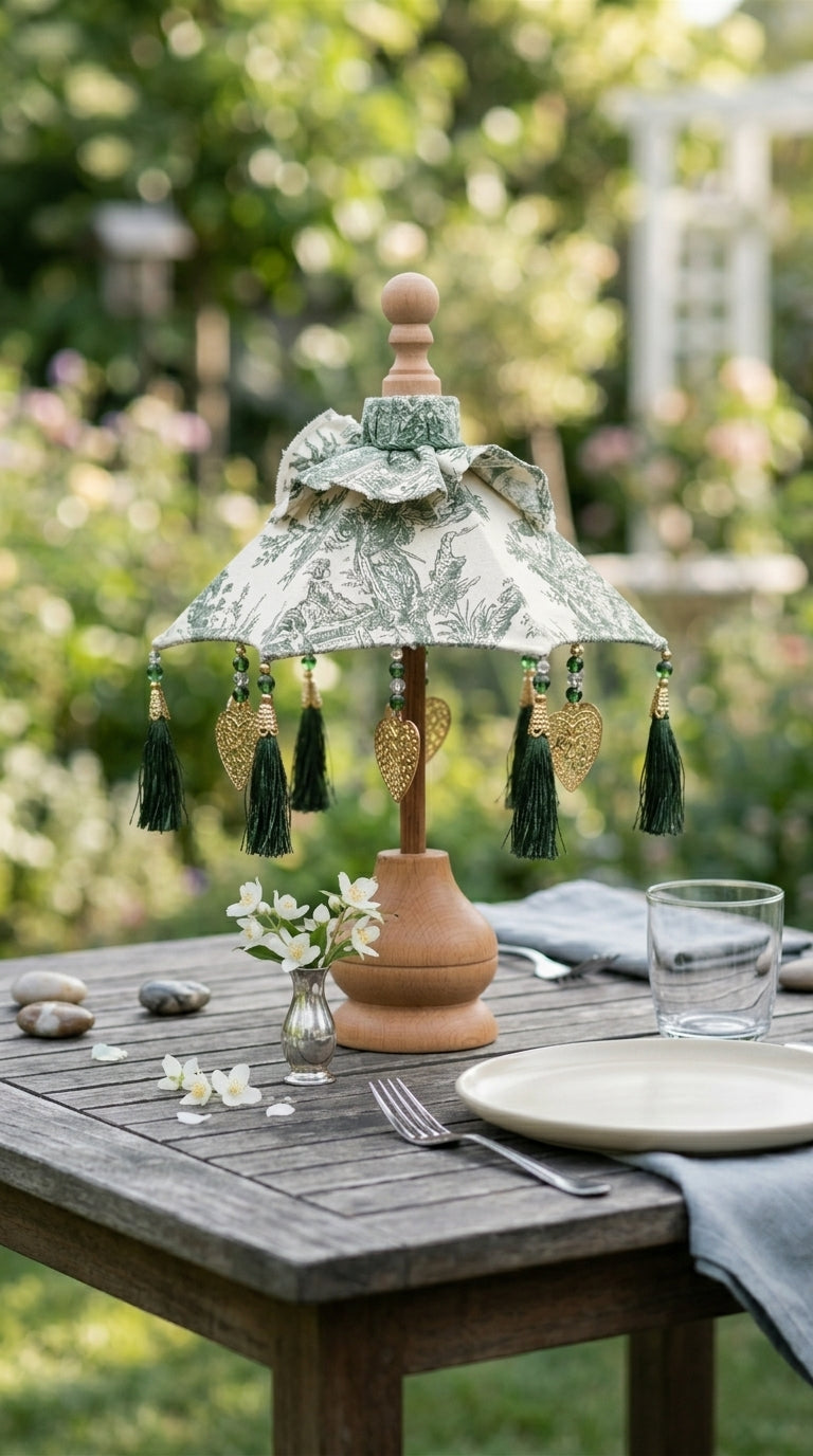 مظلة بالي صغيرة خضراء Toile Verde
