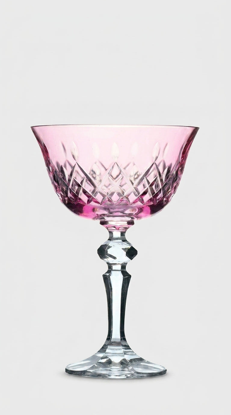 Celeste Coupe Kadehi- Rose Quartz