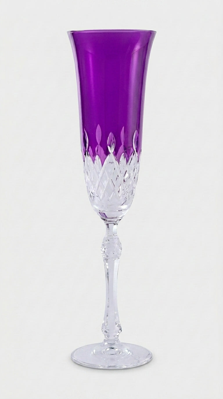 Celeste Flüt Şampanya Kadehi- Amethyst