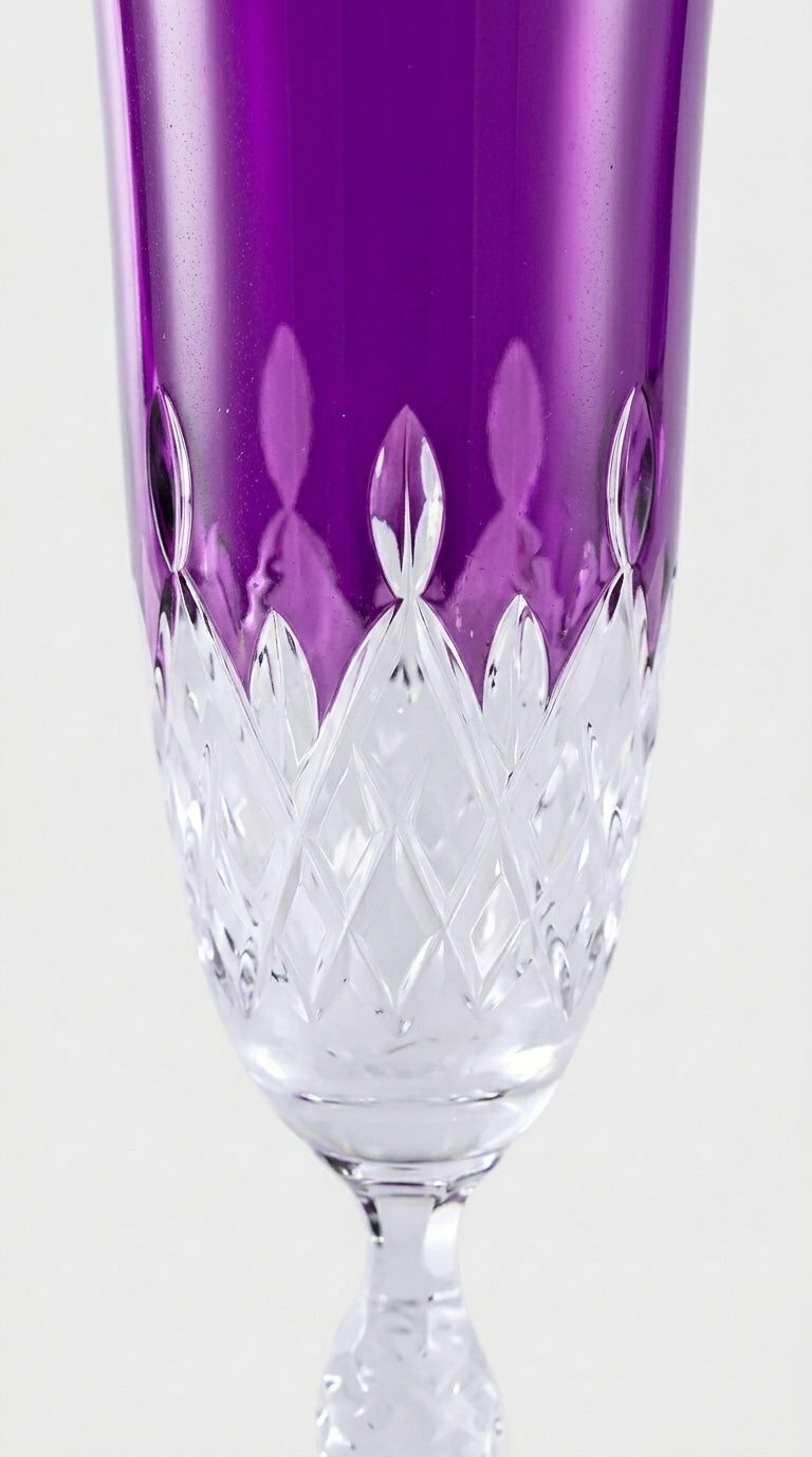 Celeste Flüt Şampanya Kadehi- Amethyst