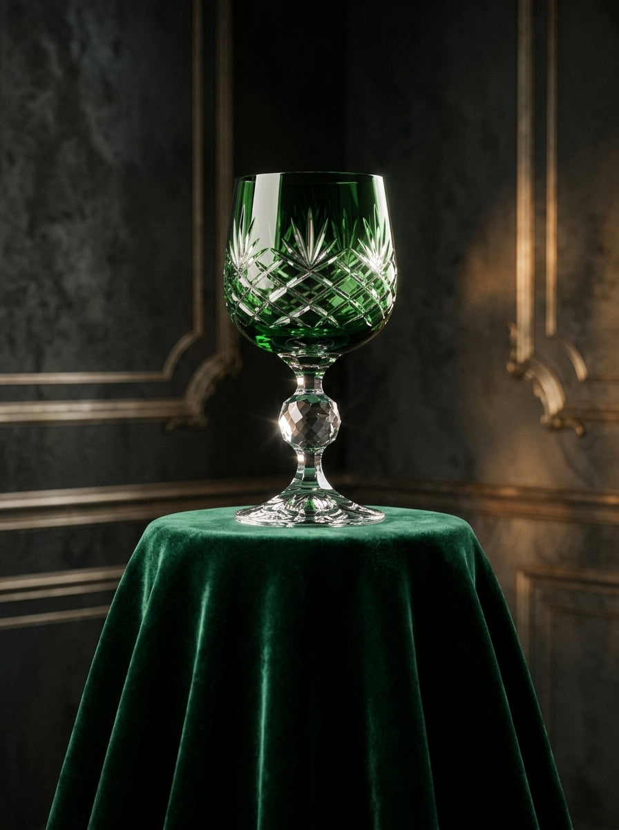 Eclat Christmas Emerald Kristal Kahve Yanı Su Bardağı