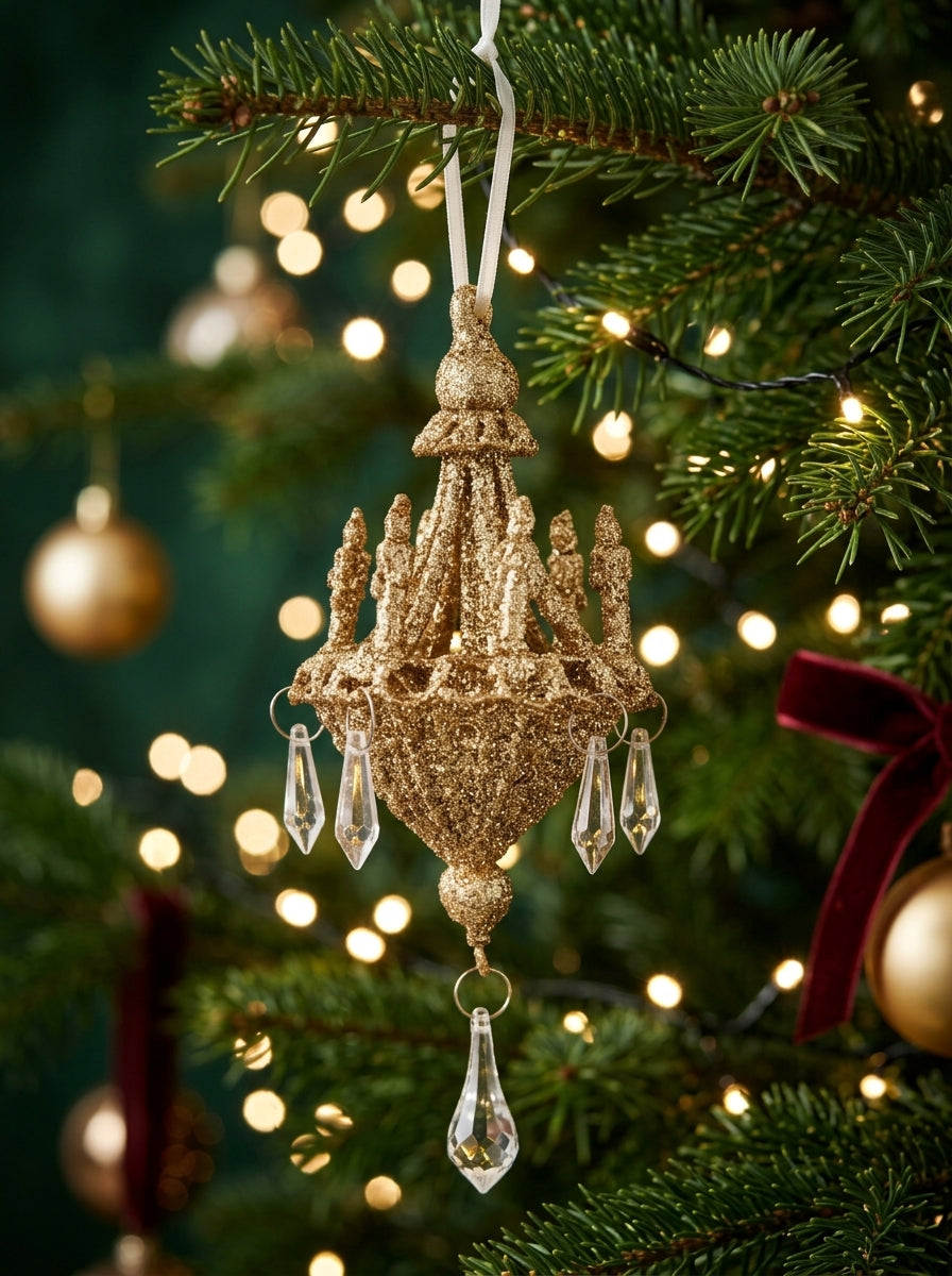 Crystal Chandelier Yılbaşı Ağaç Süsü