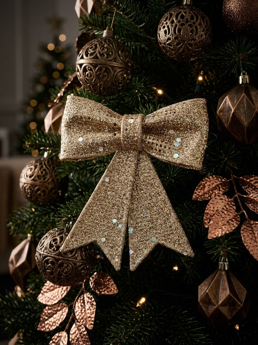 Champagne Glitter Dekoratif Fiyonk